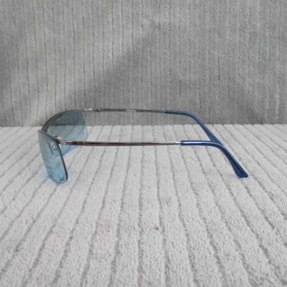 New Divine Eyewear Krista Chrome/Aqua Gradient Sunglasses Women's NWT - Picture 3 of 8